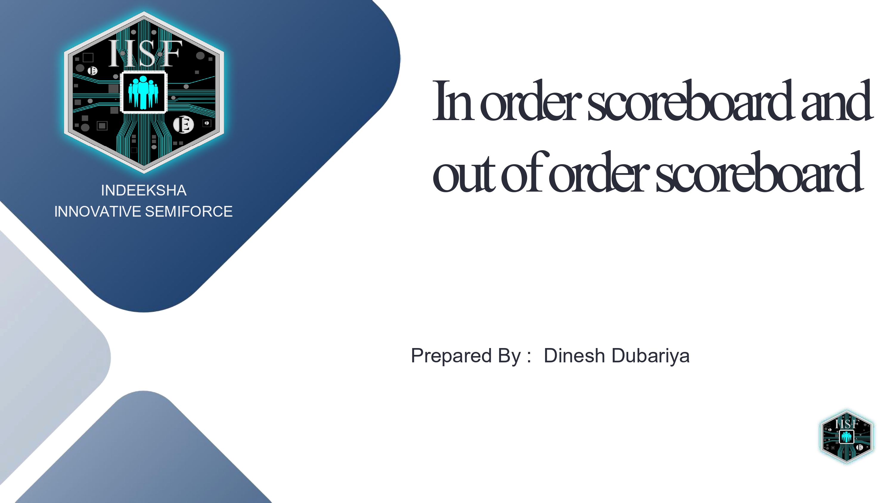 In-Order vs Out-of-Order Scoreboards in Functional